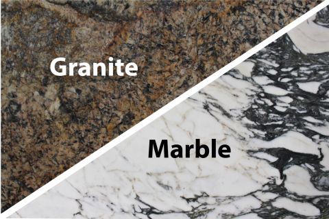 3 giây để phân biệt đá Marble tự nhiên, đá Nhân Tạo và đá Granite